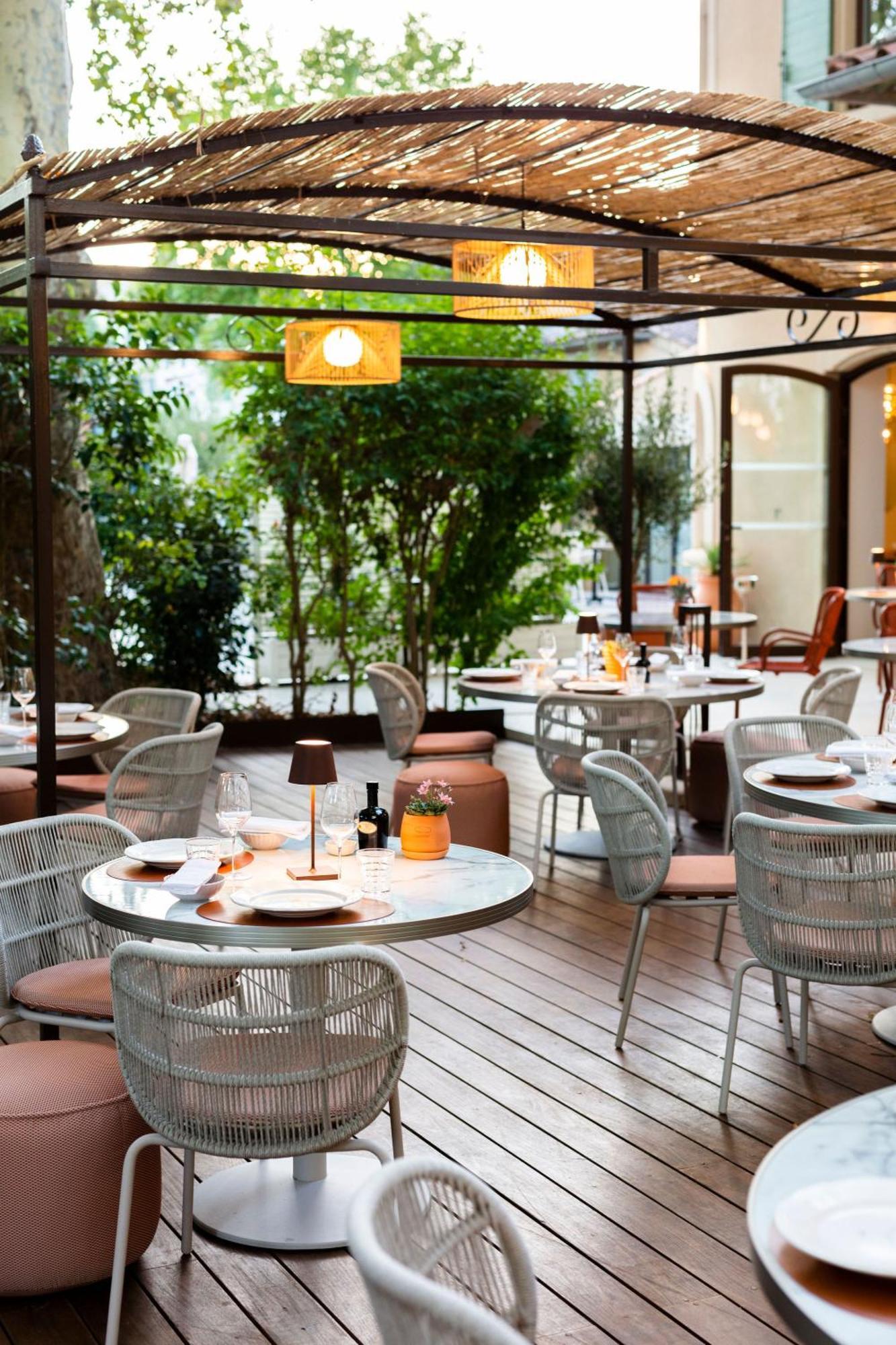 Hotel Et Restaurant La Bastide Bourrelly - Mathias Dandine Кабріє Екстер'єр фото